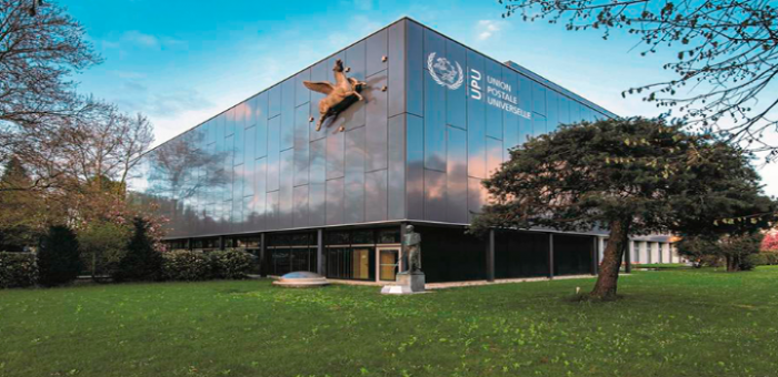Imagen de la sede de UPU, Berna, Suiza 