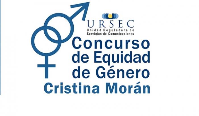 Concurso de Equidad de Género "Cristina Morán" Logo del Concurso de Equidad de Género Cristina Morán