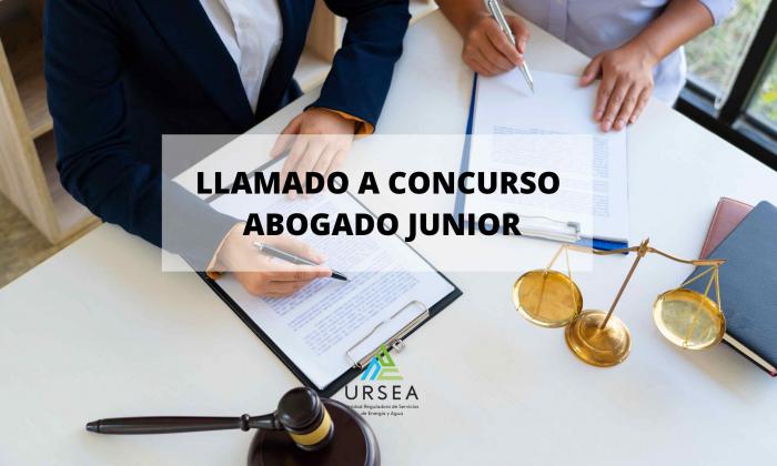 concurso LLAMADO A CONCURSO ABOGADO JR.