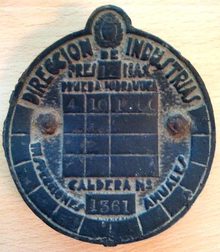 Pieza donde se registraban las pruebas de un generador