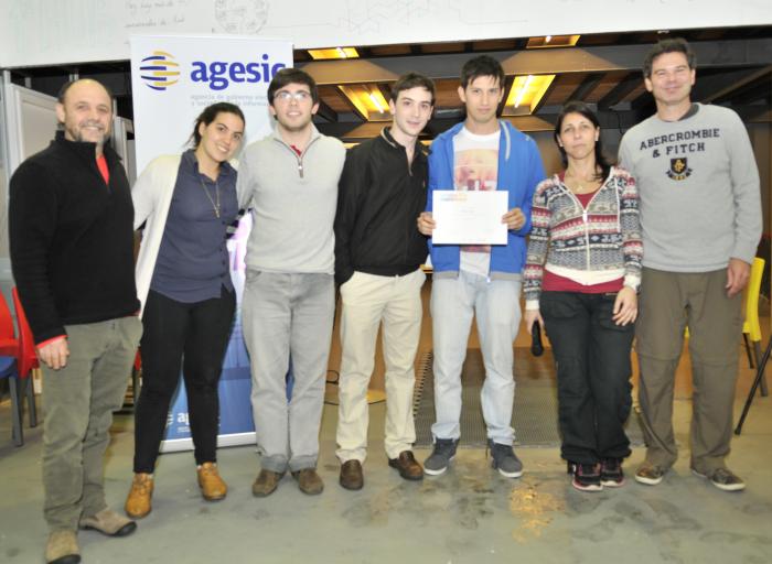 ganadores del premio en la categoría desarrollo de prototipos