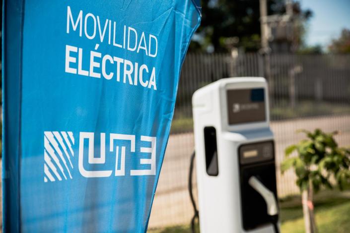 cargador de UTE para vehículos eléctricos